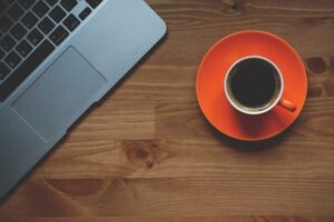 Coffee and laptop, all you need to attend Friday Frontiers